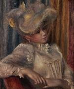 Pierre Auguste Renoir, Woman with a Hat